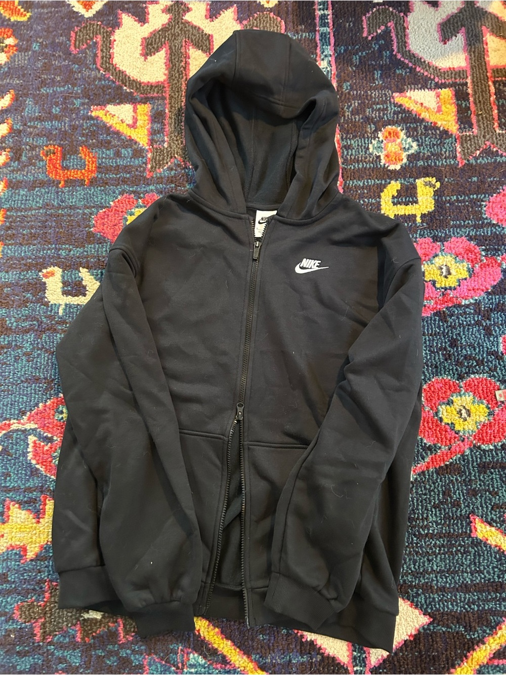 Nike Black Full-Zip Performance Hoodie
